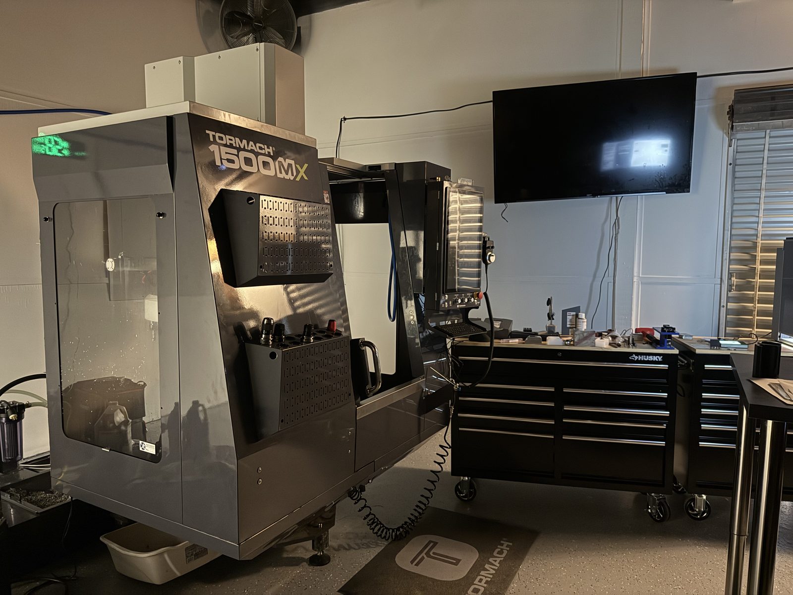 Tormach 1500MX CNC mill at Lilland Precision
